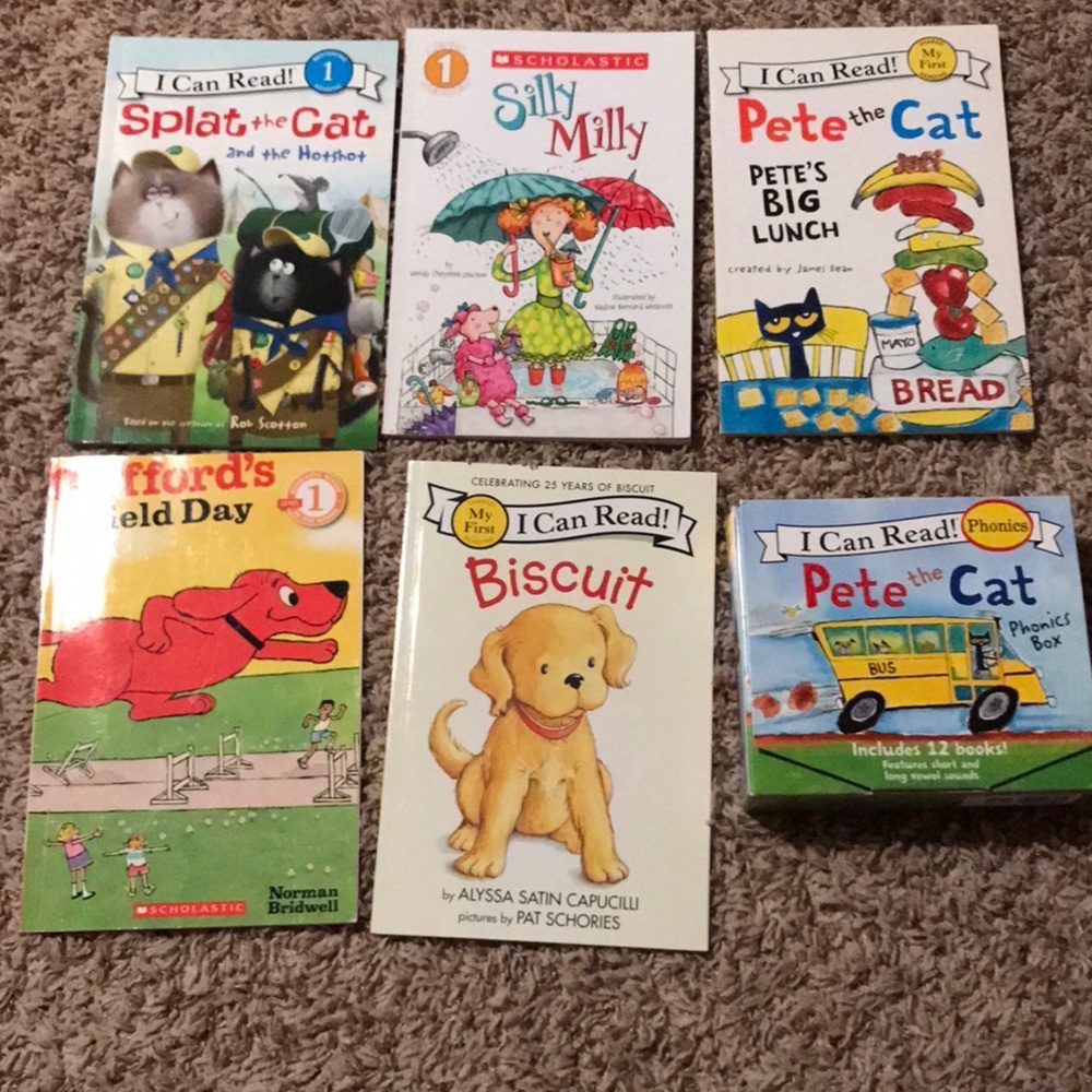 Level 1 I Can Read children  book bundle